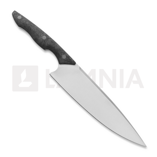 Coltello da cucina Olamic Cutlery Silhouette Magnacut, Matte Marble Carbon Fiber