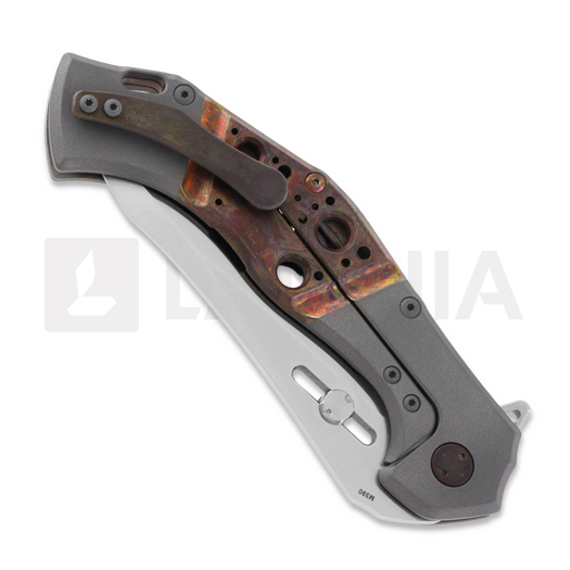 Olamic Cutlery Soloist M390 Agent sulankstomas peilis