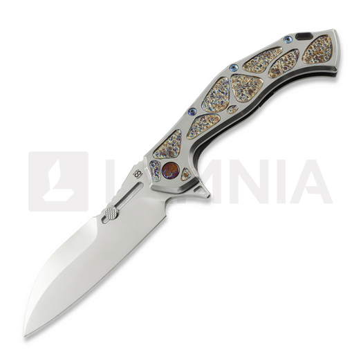 Couteau pliant Olamic Cutlery Soloist M390 Scout, Islands Carving