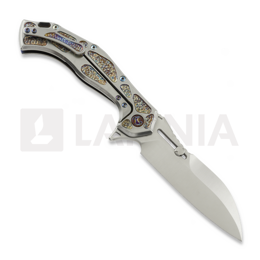 Couteau pliant Olamic Cutlery Soloist M390 Scout, Islands Carving