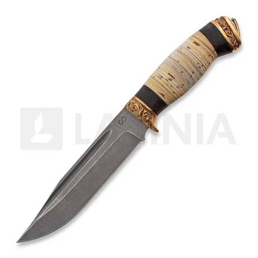 Olamic Cutlery Suna kés, stacked birch bark