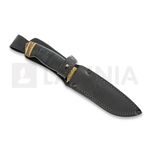 Olamic Cutlery Suna kniv, stacked leather