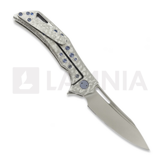 Olamic Cutlery Swish Elmax Slicer sulankstomas peilis, Frosty Titanium