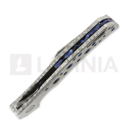 Olamic Cutlery Swish Elmax Slicer sulankstomas peilis, Frosty Titanium