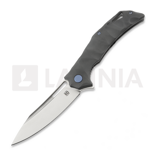 Olamic Cutlery Swish Elmax Slicer sulankstomas peilis, Rocks Sculpted