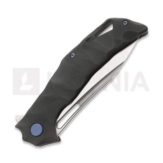 Coltello pieghevole Olamic Cutlery Swish Elmax Slicer, Rocks Sculpted