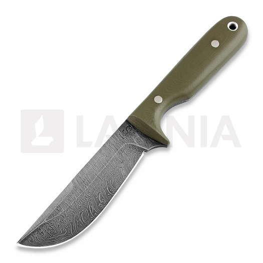 Olamic Cutlery Utility Skinner Jagdmesser, olivgrün