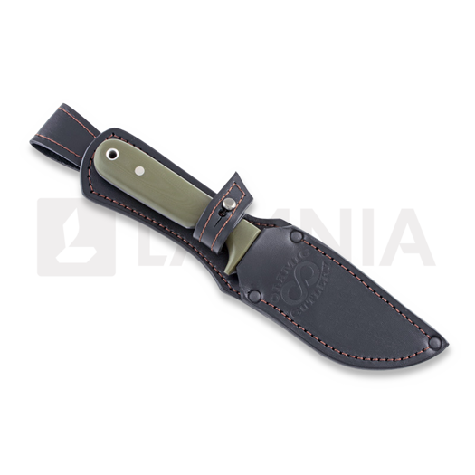Olamic Cutlery Utility Skinner medžioklės peilis, žalia