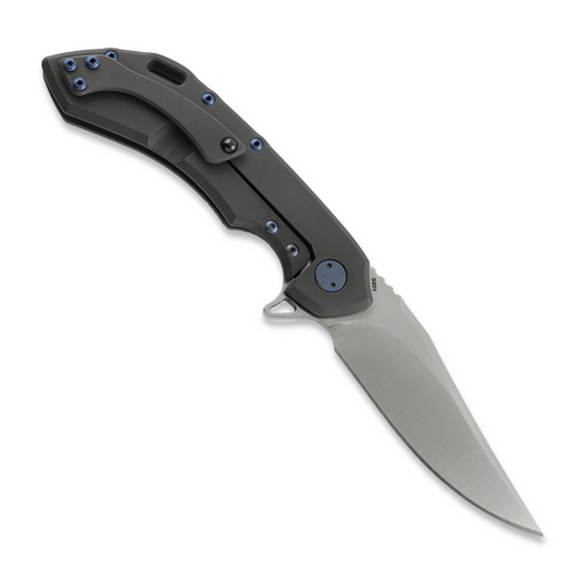 Olamic Cutlery Wayfarer 247 Bowie, Dark Blast Titanium, Satin