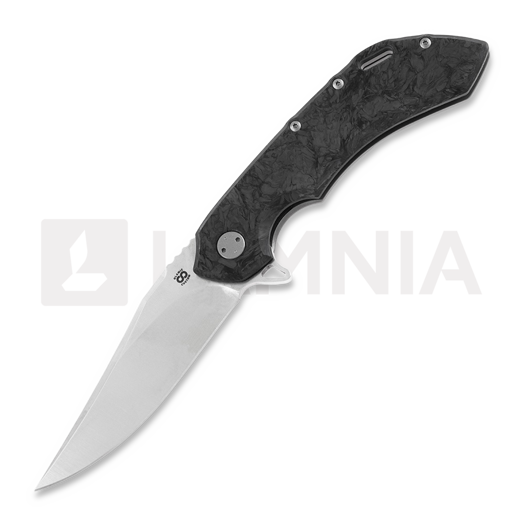 Nóż składany Olamic Cutlery Wayfarer 247 Bowie, Dark Matter, Black