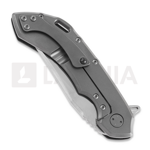 Olamic Cutlery Wayfarer 247 Bowie sulankstomas peilis, Dark Matter, Black