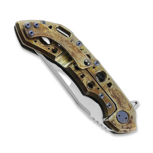 Olamic Cutlery Wayfarer 247 Bowie, Dark Matter, Blue