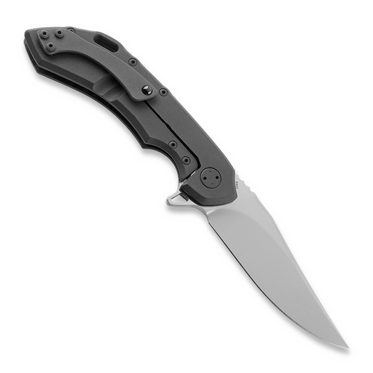 Olamic Cutlery Wayfarer 247 Bowie, Lava Flow, Dark Blasted