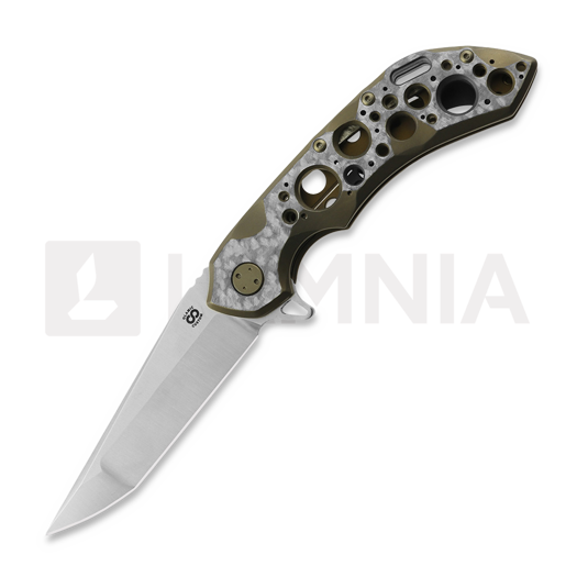 Olamic Cutlery Wayfarer 247 Companto összecsukható kés, Frosty, Satin