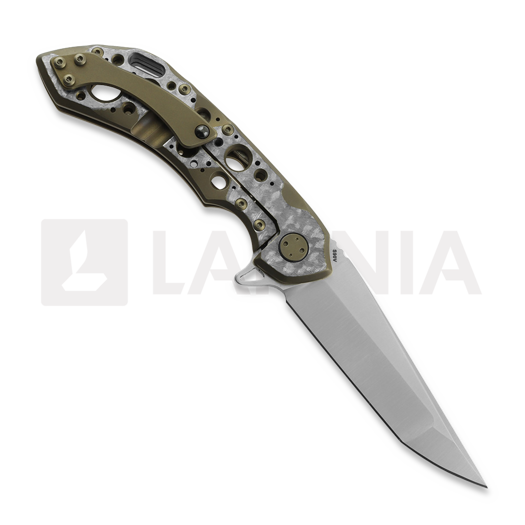 Olamic Cutlery Wayfarer 247 Companto sulankstomas peilis, Frosty, Satin