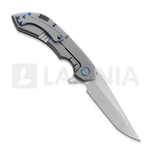 Складной нож Olamic Cutlery Wayfarer 247 Companto, Light Blast Titanium, Satin