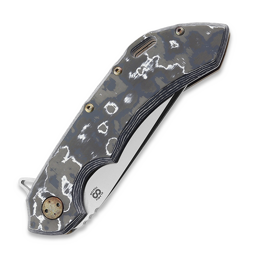 Olamic Cutlery Wayfarer 247 Companto, White Storm, Neontropic
