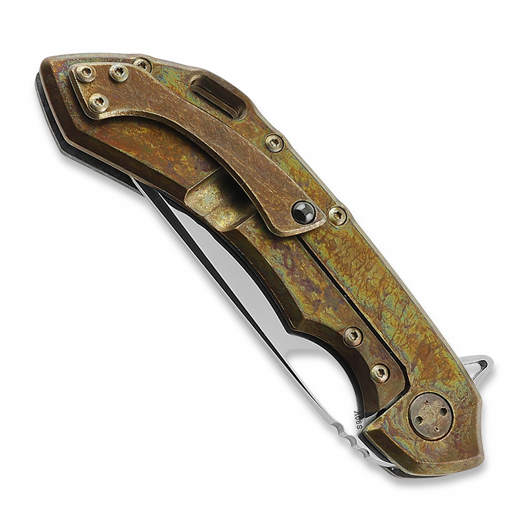 Olamic Cutlery Wayfarer 247 Companto, White Storm, Neontropic