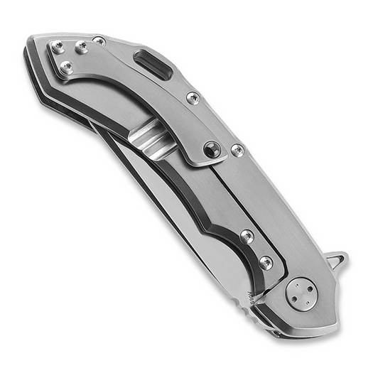 Olamic Cutlery Wayfarer 247 Companto, White Storm, Satin