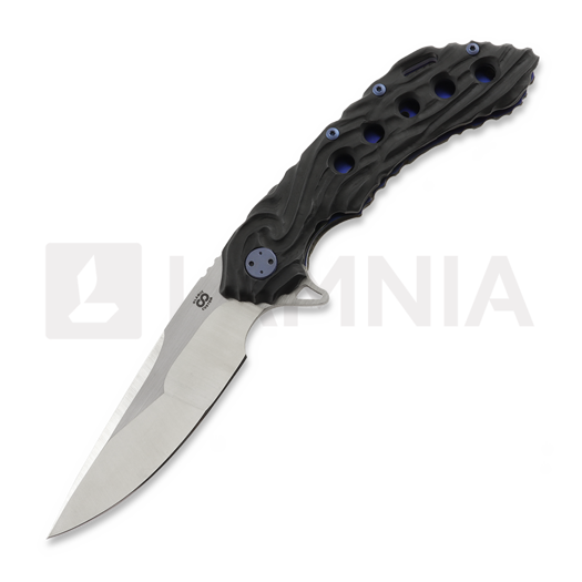 Olamic Cutlery Wayfarer 247 CTS-XHP Suna kääntöveitsi, Flow Molten Carving & Holes