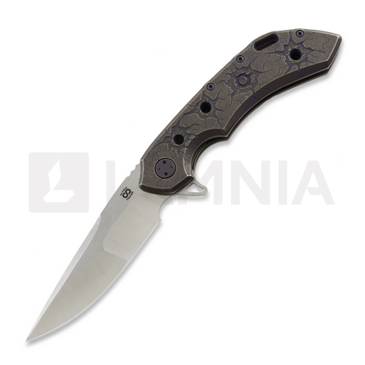 Olamic Cutlery Wayfarer 247 CTS-XHP Suna kääntöveitsi, Pew Pew Edition