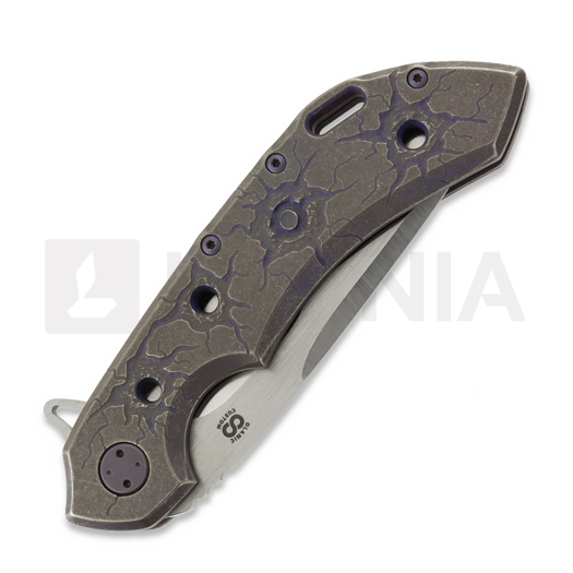 Coltello pieghevole Olamic Cutlery Wayfarer 247 CTS-XHP Suna, Pew Pew Edition