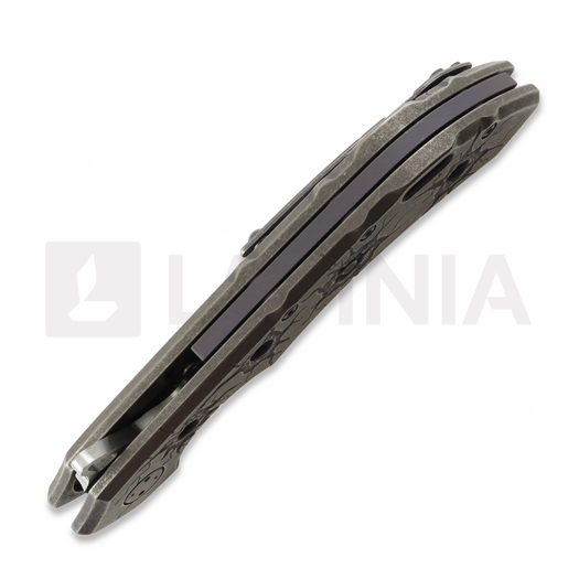 Couteau pliant Olamic Cutlery Wayfarer 247 CTS-XHP Suna, Pew Pew Edition