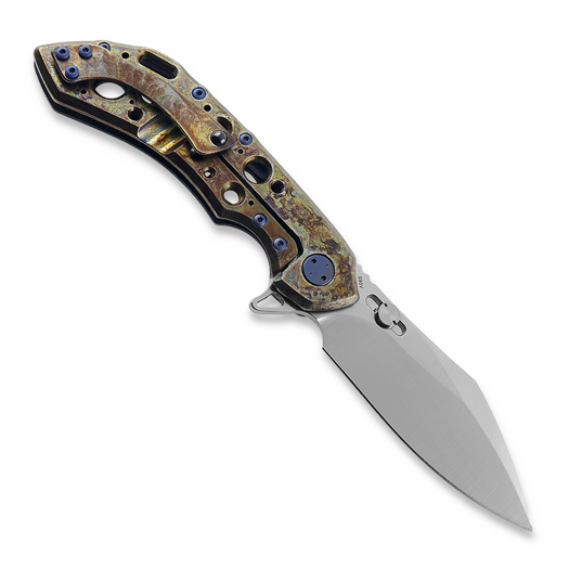 Olamic Cutlery Wayfarer 247 Cutlass, Dark Matter, Blue