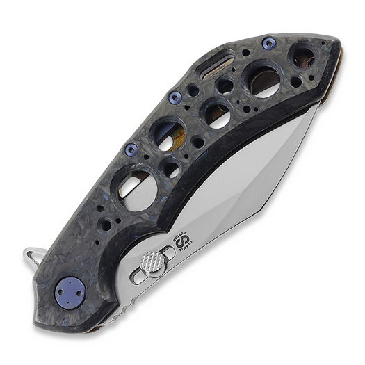 Olamic Cutlery Wayfarer 247 Cutlass, Dark Matter, Blue