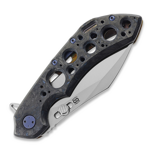 Olamic Cutlery Wayfarer 247 Cutlass, Dark Matter, Blue