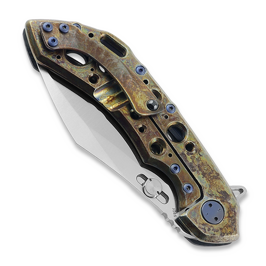 Olamic Cutlery Wayfarer 247 Cutlass, Dark Matter, Blue