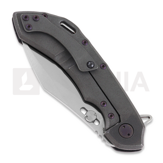 Olamic Cutlery Wayfarer 247 Cutlass sulankstomas peilis, Dark Matter, Purple