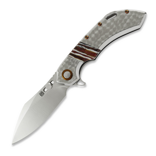 Olamic Cutlery Wayfarer 247 Cutlass, Jeweled Titanium, Satin