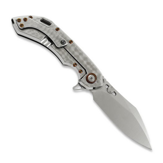Olamic Cutlery Wayfarer 247 Cutlass, Jeweled Titanium, Satin
