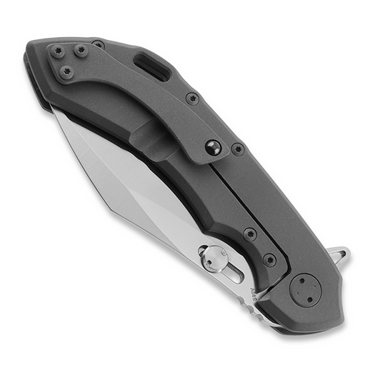 Olamic Cutlery Wayfarer 247 Cutlass, Lava Flow, Dark Blasted