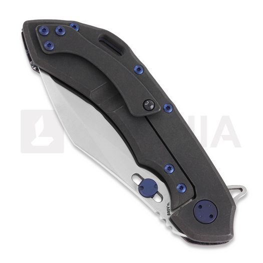 Coltello pieghevole Olamic Cutlery Wayfarer 247 Cutlass, Nebula Show Side