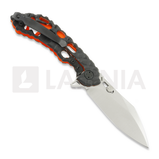 Coltello pieghevole Olamic Cutlery Wayfarer 247 Cutlass, Volcanic Funky Holes Halloween Edition 2026