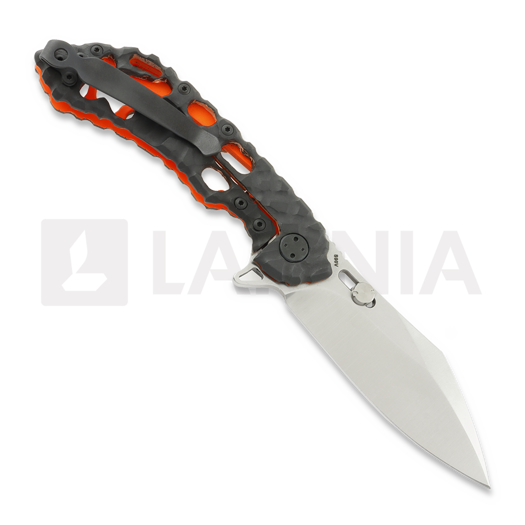 Coltello pieghevole Olamic Cutlery Wayfarer 247 Cutlass, Volcanic Funky Holes Halloween Edition 2026