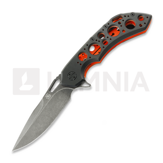 Coltello pieghevole Olamic Cutlery Wayfarer 247 Drop Point, Acid Rain Halloween Edition 2026