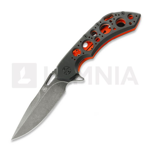 Coltello pieghevole Olamic Cutlery Wayfarer 247 Drop Point, Acid Rain Halloween Edition 2026