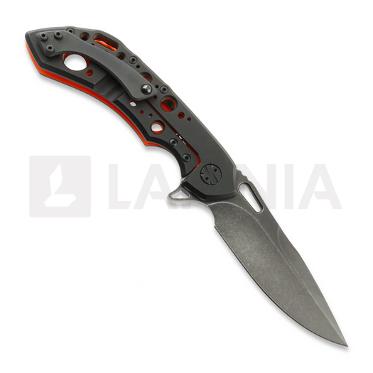 Coltello pieghevole Olamic Cutlery Wayfarer 247 Drop Point, Acid Rain Halloween Edition 2026
