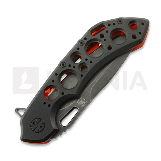 Coltello pieghevole Olamic Cutlery Wayfarer 247 Drop Point, Acid Rain Halloween Edition 2026