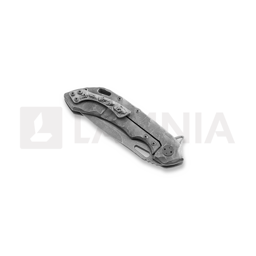 Olamic Cutlery Wayfarer 247 M390 Drop Point sulankstomas peilis