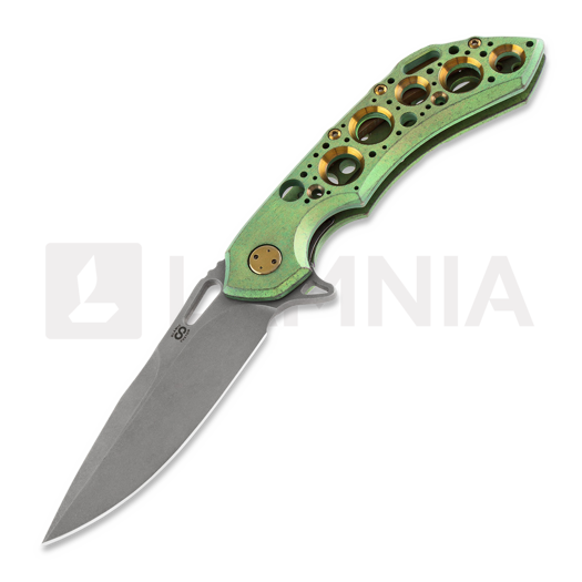 Olamic Cutlery Wayfarer 247 M390 Drop Point 접이식 나이프