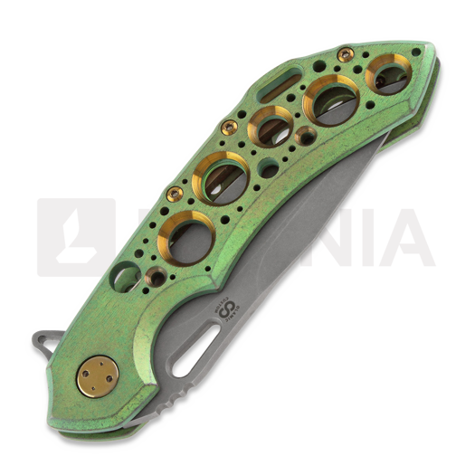 Olamic Cutlery Wayfarer 247 M390 Drop Point sulankstomas peilis