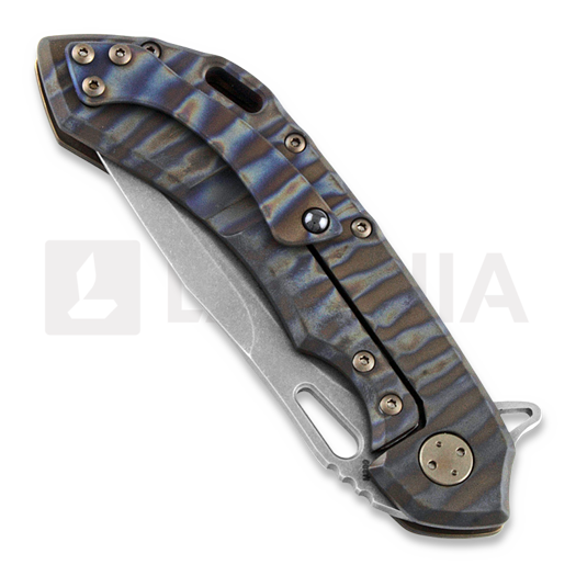 Olamic Cutlery Wayfarer 247 M390 Drop Point sulankstomas peilis