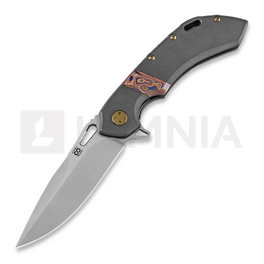 Olamic Cutlery Wayfarer 247 M390 Drop Point kääntöveitsi