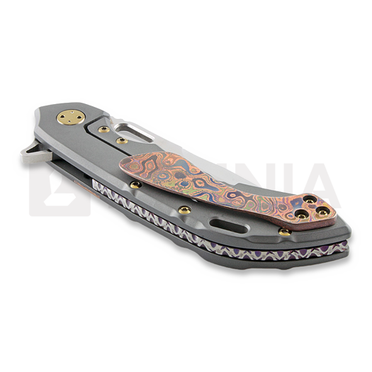 Olamic Cutlery Wayfarer 247 M390 Drop Point sulankstomas peilis