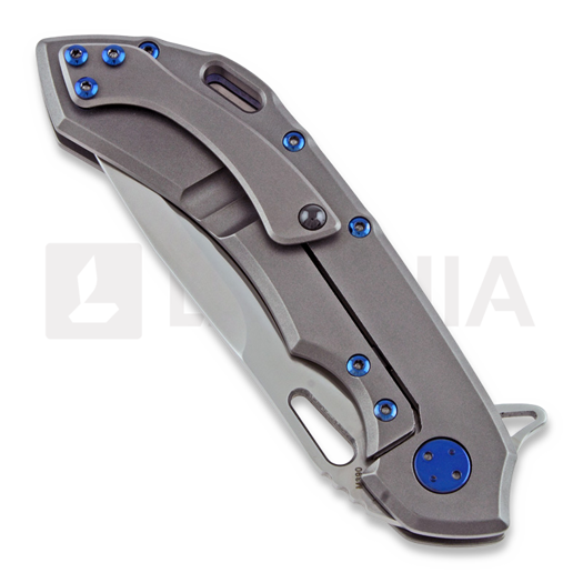 Olamic Cutlery Wayfarer 247 M390 Drop Point sulankstomas peilis