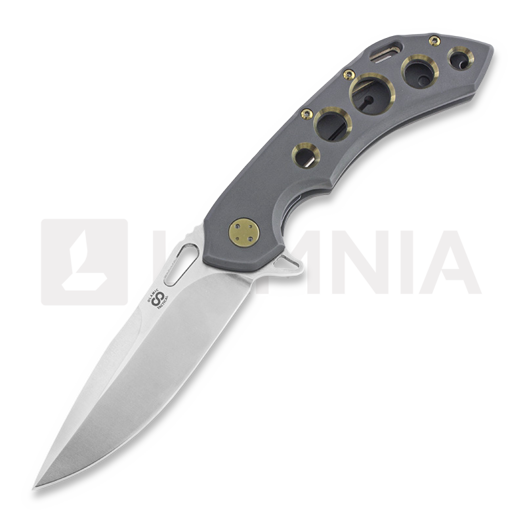 Olamic Cutlery Wayfarer 247 M390 Drop Point összecsukható kés
